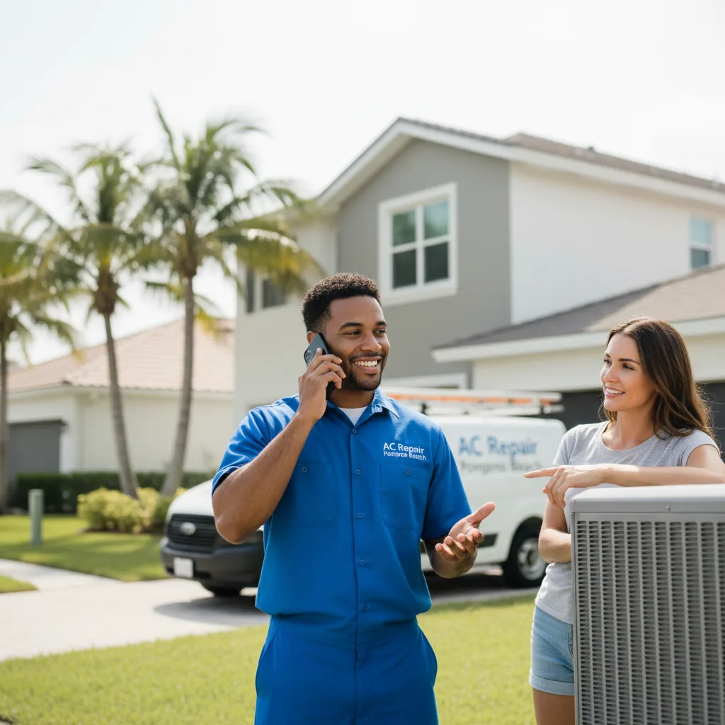 AC Repair Pompano Beach customer support in Marilla